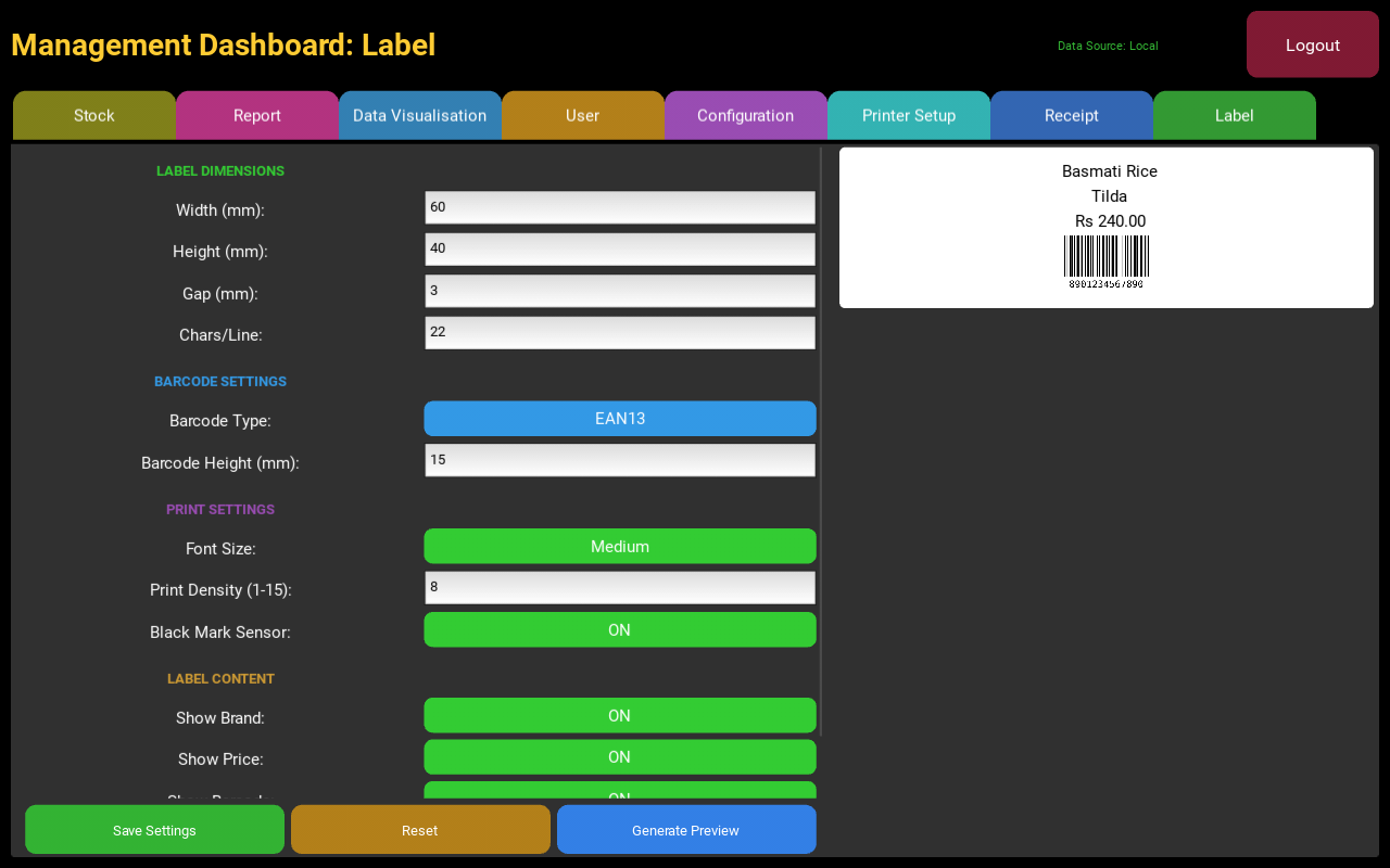 Web Management Portal
